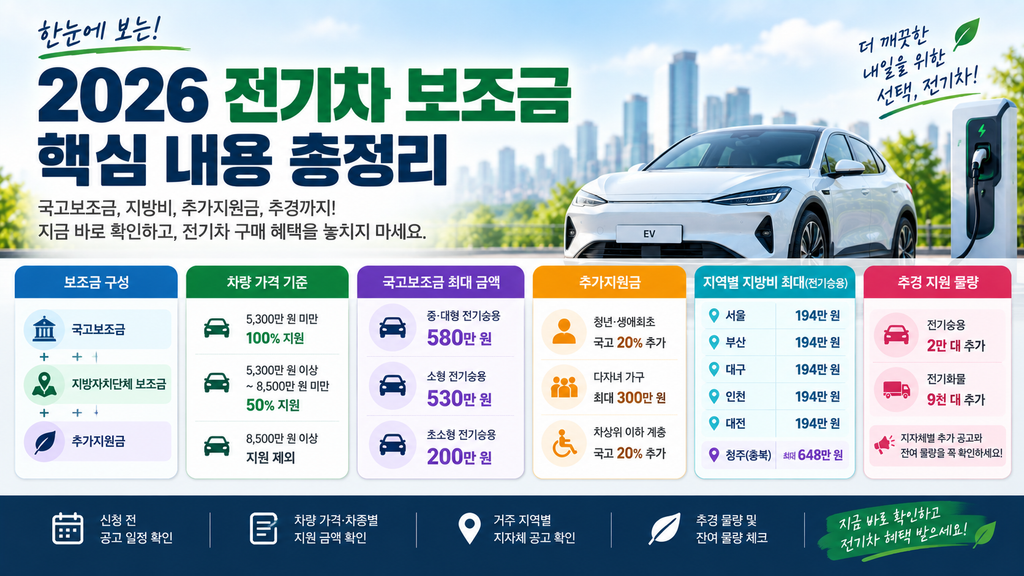 2026 전기차 핵심 내용 총정리