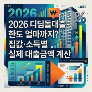 ai thumbnail poster 2026 디딤돌대출 한도 얼마까지 집값·소득별 실제 대출금액 계산 1788272447